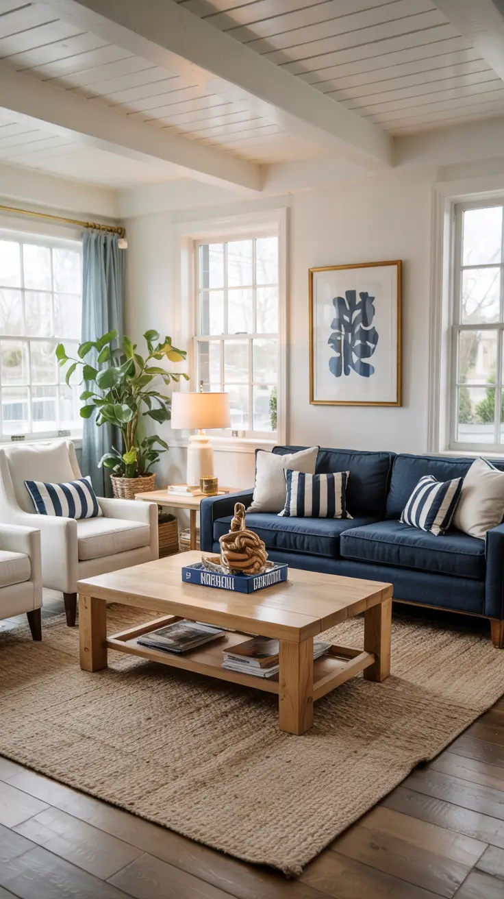 Coastal Living Room Ideas Summer 2026 - Fresh Interior Design & Decor Trends