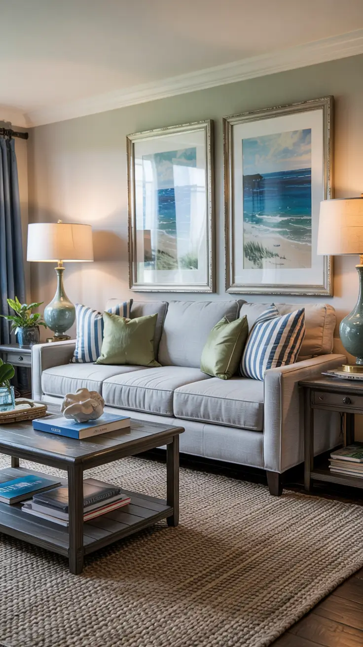 Coastal Living Room Ideas Summer 2026 - Fresh Interior Design & Decor Trends