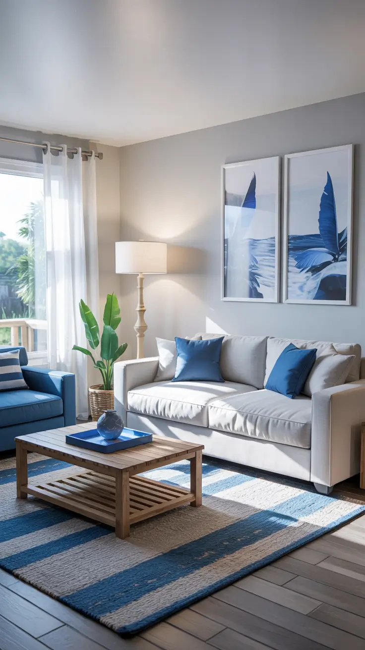 Coastal Living Room Ideas Summer 2026 - Fresh Interior Design & Decor Trends