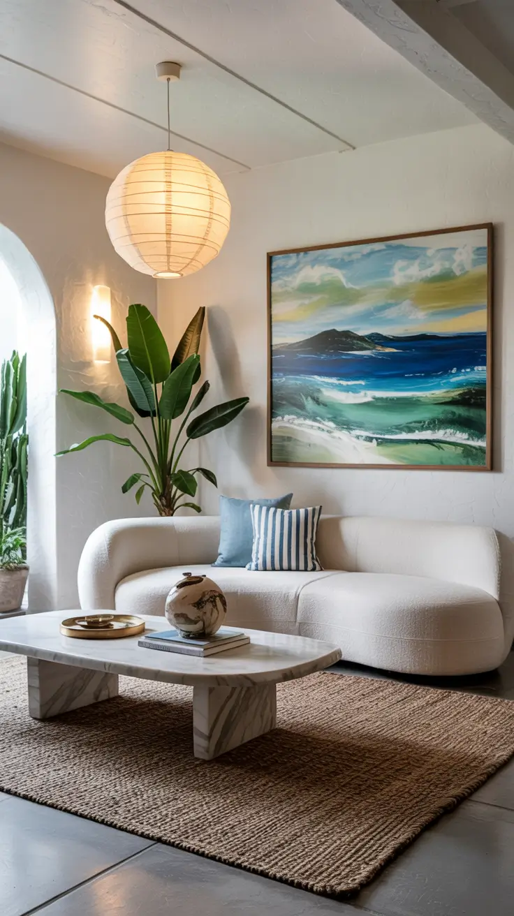 Coastal Living Room Ideas Summer 2026 - Fresh Interior Design & Decor Trends