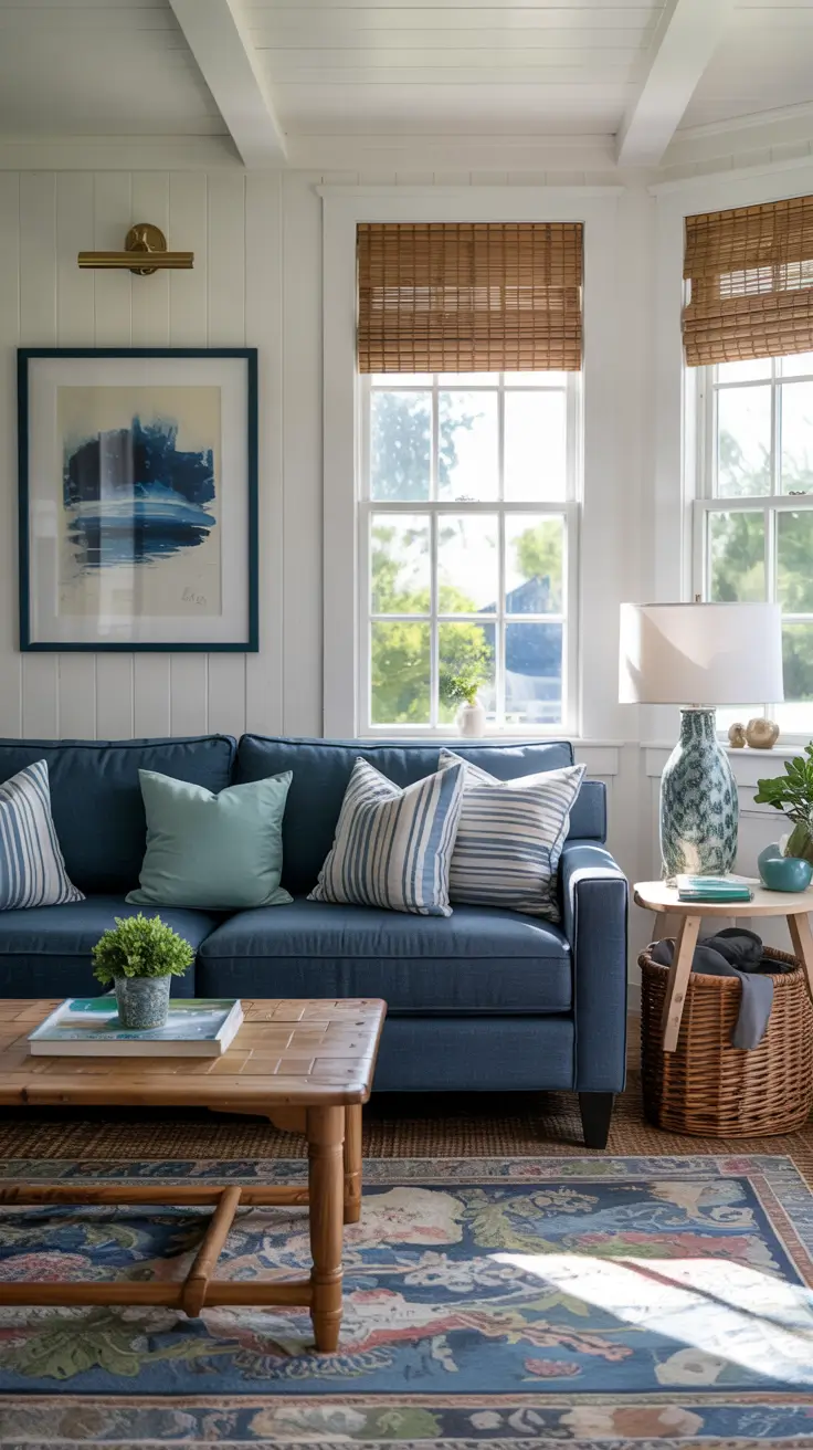 Coastal Living Room Ideas Summer 2026 - Fresh Interior Design & Decor Trends