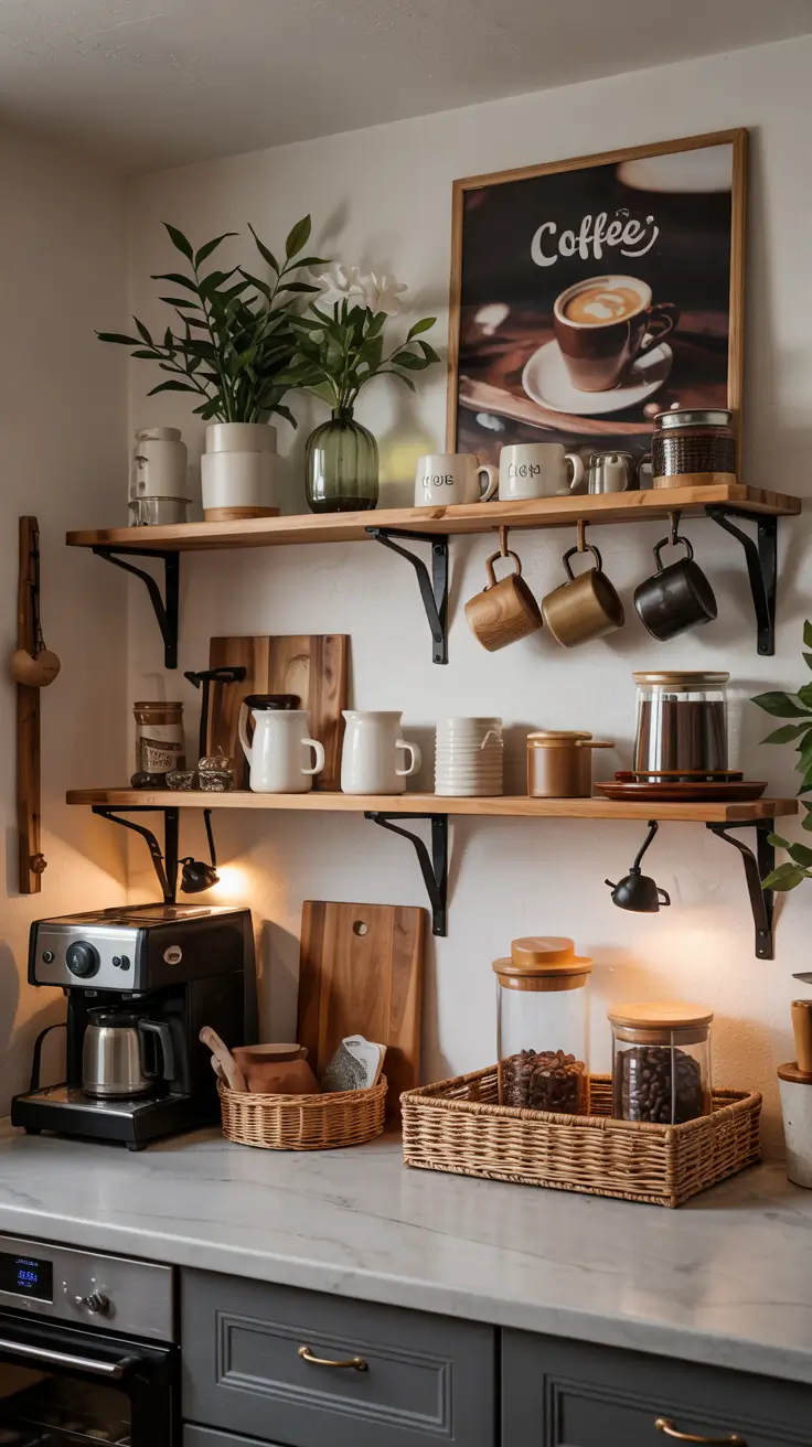 Coffee Station 2026: Stylish Coffee Station Ideas for Kitchen, Countertops & Small Spaces