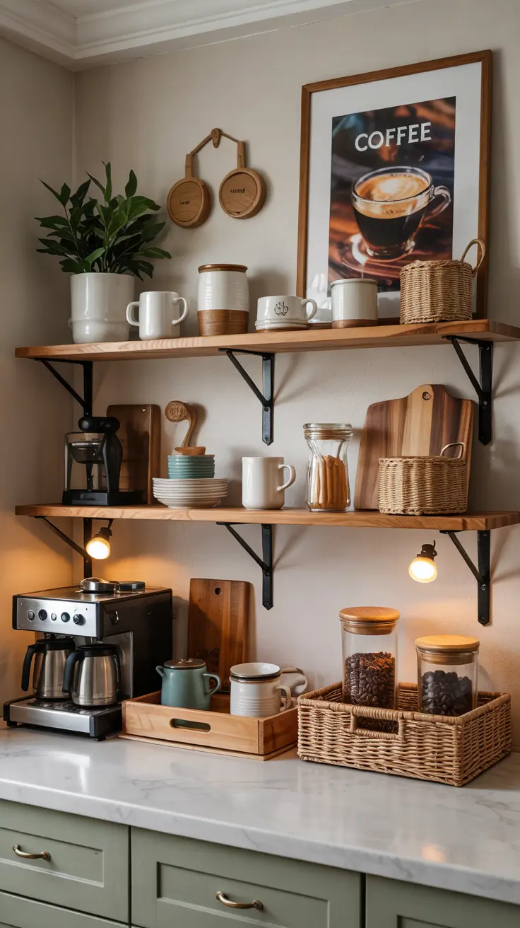 Coffee Station 2026: Stylish Coffee Station Ideas for Kitchen, Countertops & Small Spaces