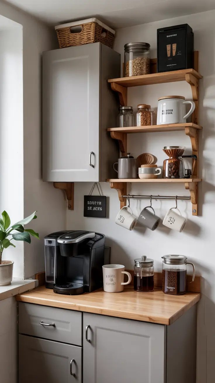 Coffee Station 2026: Stylish Coffee Station Ideas for Kitchen, Countertops & Small Spaces