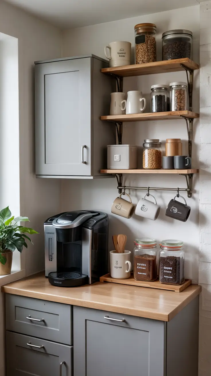 Coffee Station 2026: Stylish Coffee Station Ideas for Kitchen, Countertops & Small Spaces