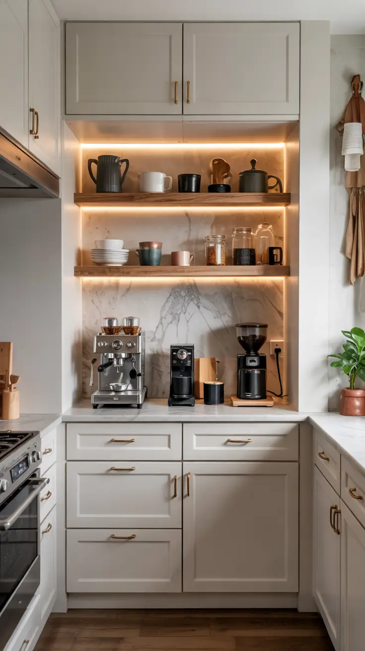 Coffee Station 2026: Stylish Coffee Station Ideas for Kitchen, Countertops & Small Spaces