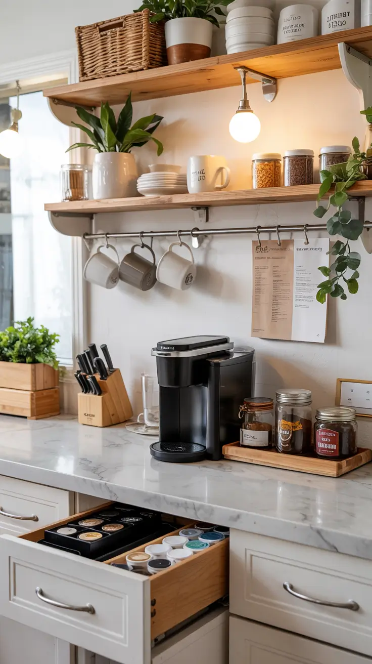 Coffee Station 2026: Stylish Coffee Station Ideas for Kitchen, Countertops & Small Spaces