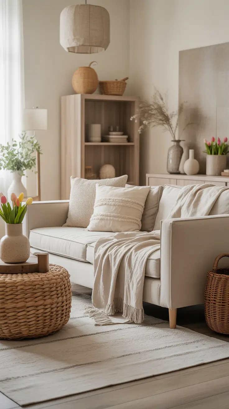 Easter Decor Ideas for Every Room 2026: Living Room, Dining Table & Farmhouse Style Inspiration