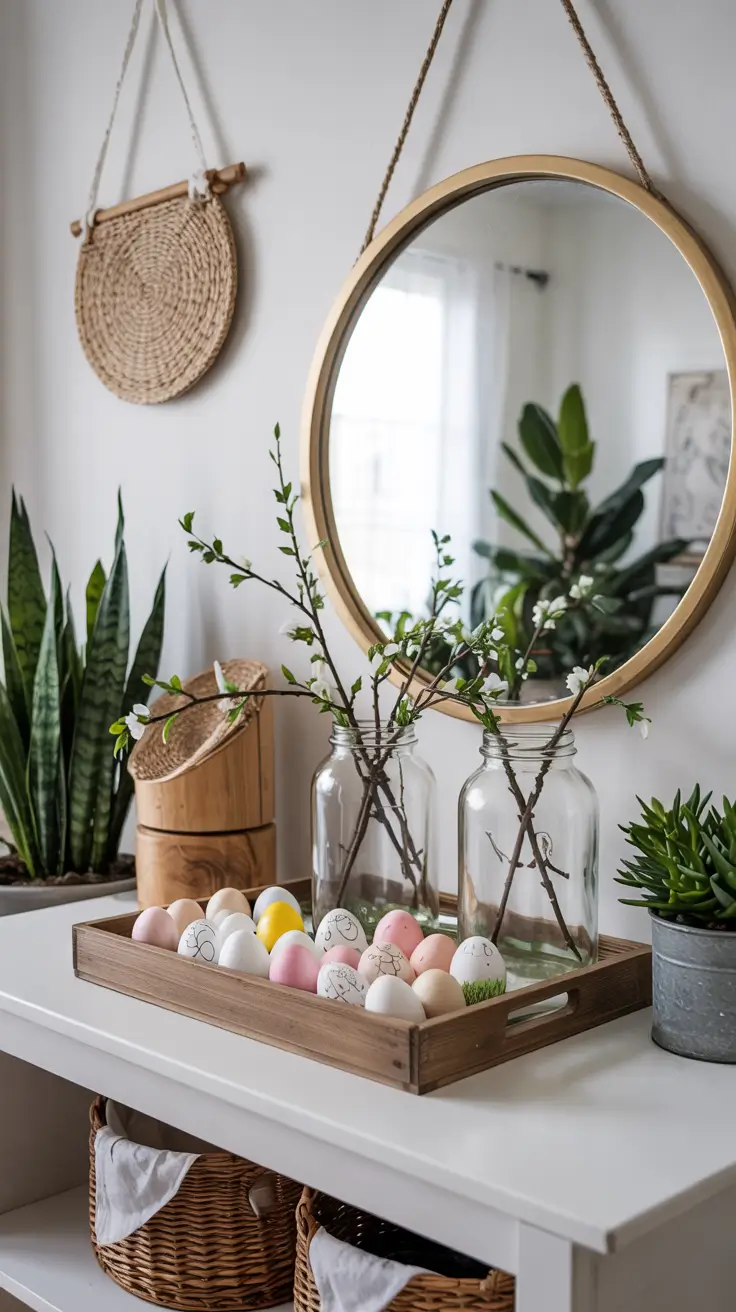 Easter Entryway Decor Ideas 2026: Spring, Farmhouse & DIY Table Styling