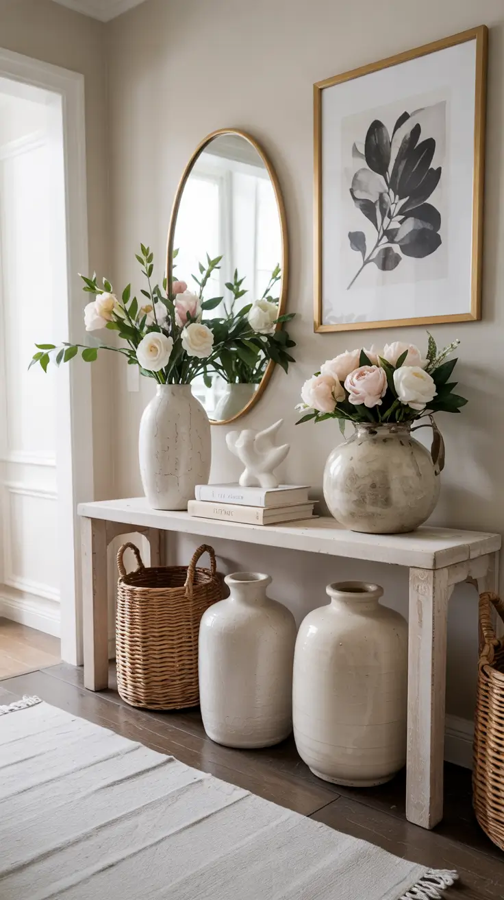 Easter Entryway Decor Ideas 2026: Spring, Farmhouse & DIY Table Styling