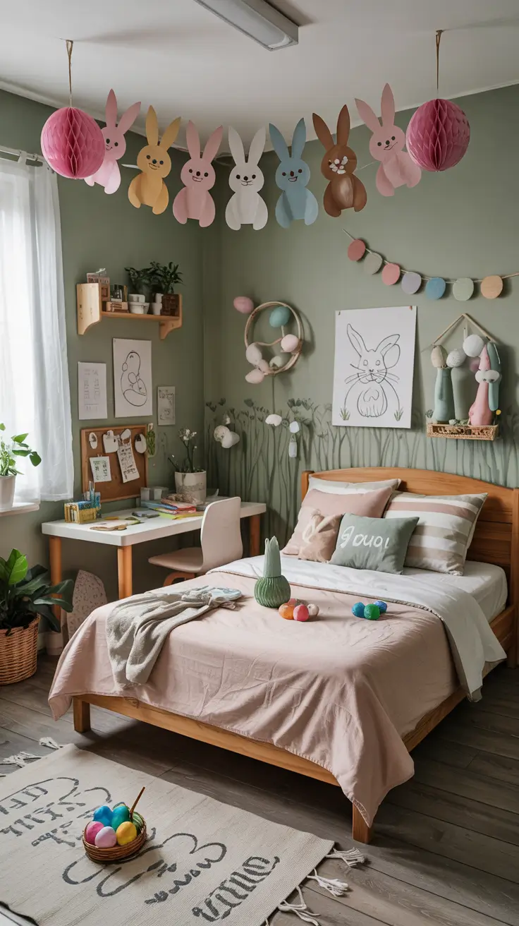 Easter Kids’ Room Decor Ideas 2026: Cute DIY, Aesthetic & Handmade Room Inspiration