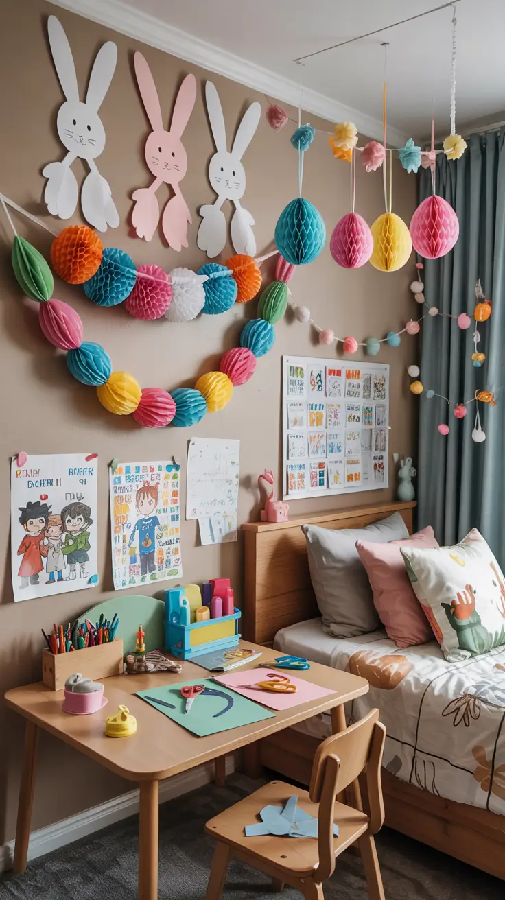 Easter Kids’ Room Decor Ideas 2026: Cute DIY, Aesthetic & Handmade Room Inspiration