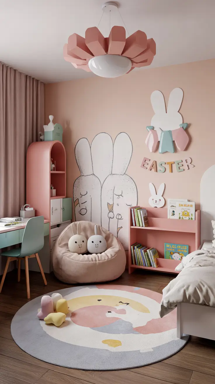 Easter Kids’ Room Decor Ideas 2026: Cute DIY, Aesthetic & Handmade Room Inspiration