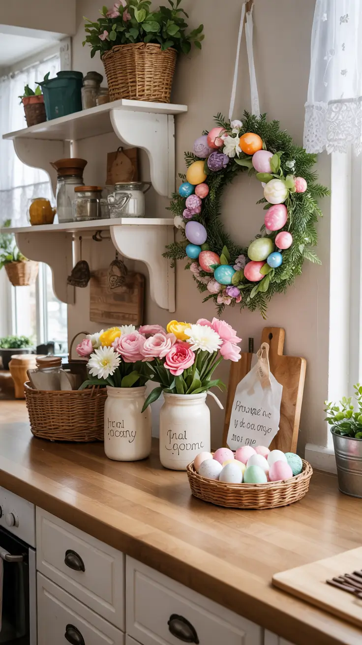 Easter Kitchen Decor Ideas 2026: Rustic, DIY & Farmhouse Inspiration