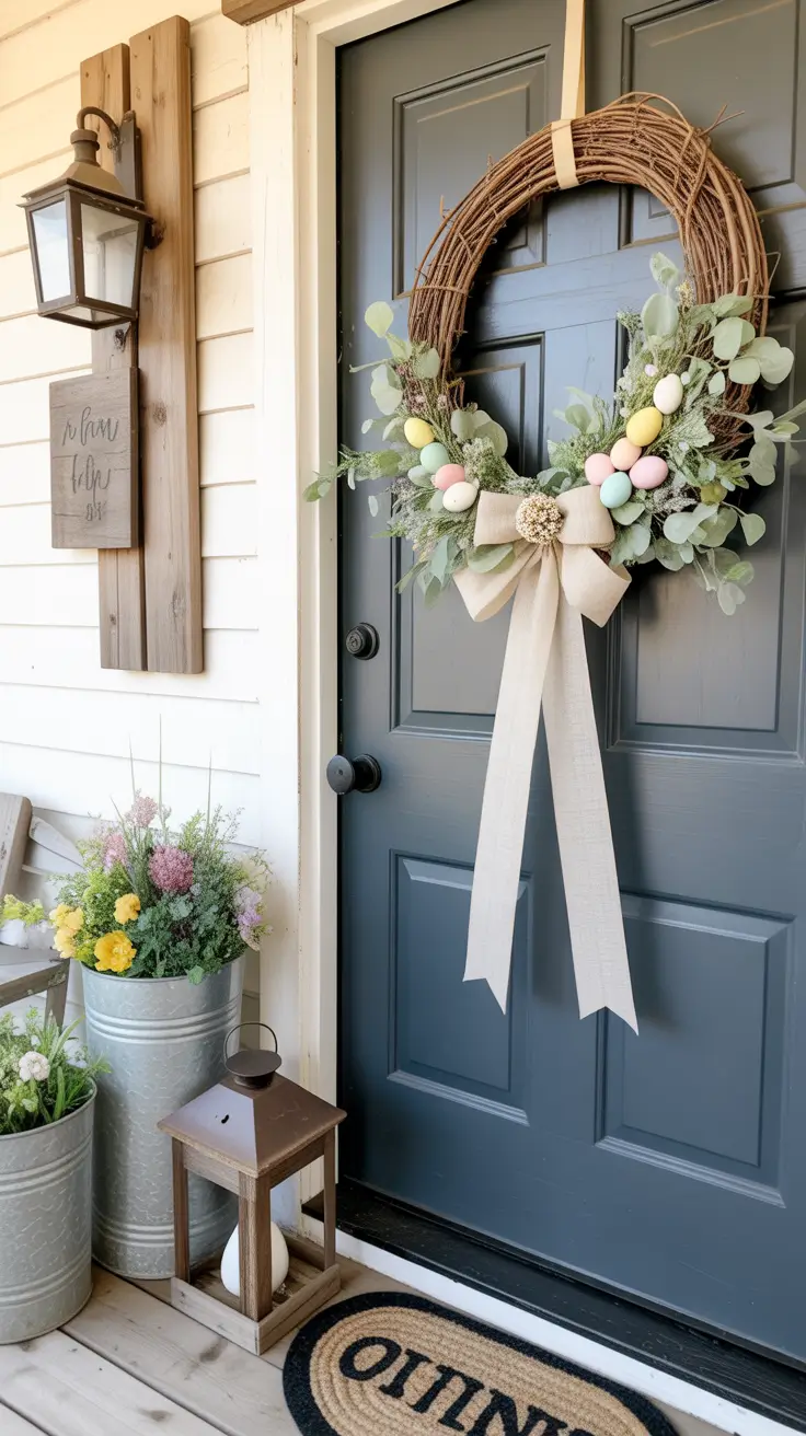 Easter Wreath Ideas 2026: DIY, Rustic, Bunny & Elegant Front Door Designs