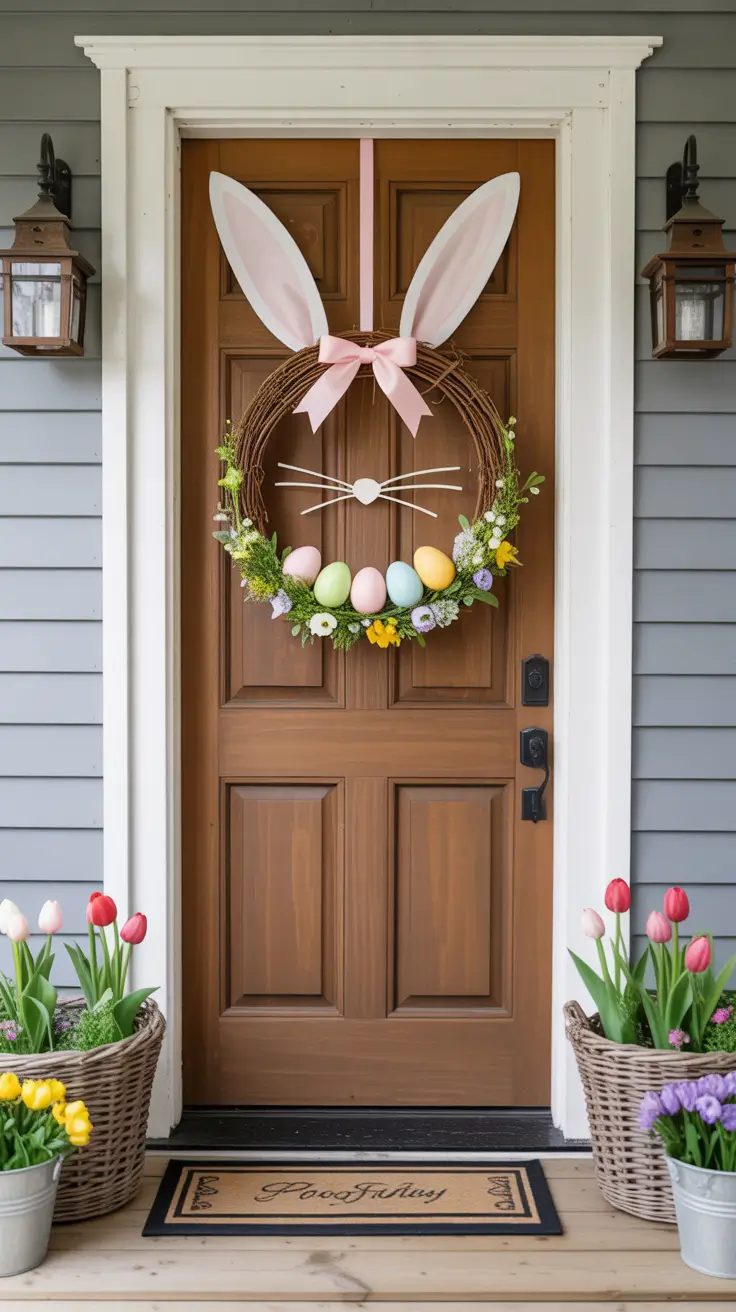 Easter Wreath Ideas 2026: DIY, Rustic, Bunny & Elegant Front Door Designs