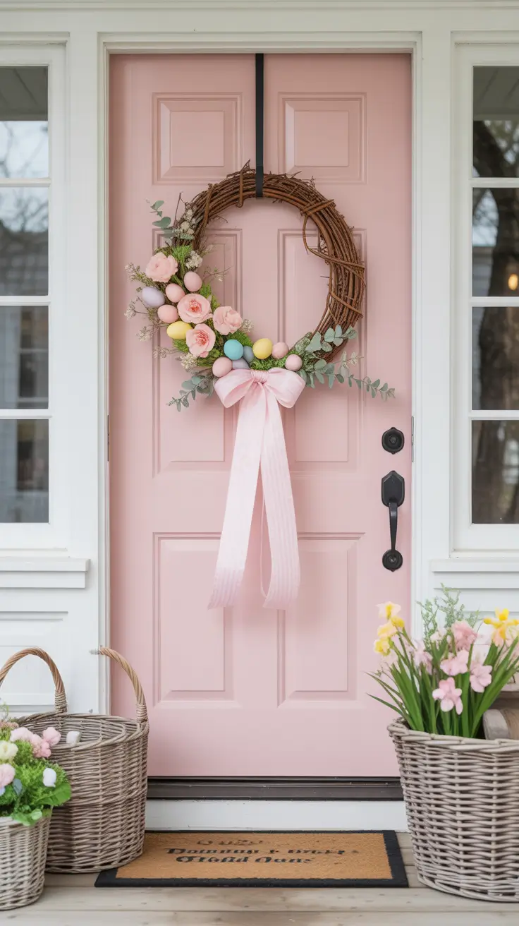 Easter Wreath Ideas 2026: DIY, Rustic, Bunny & Elegant Front Door Designs