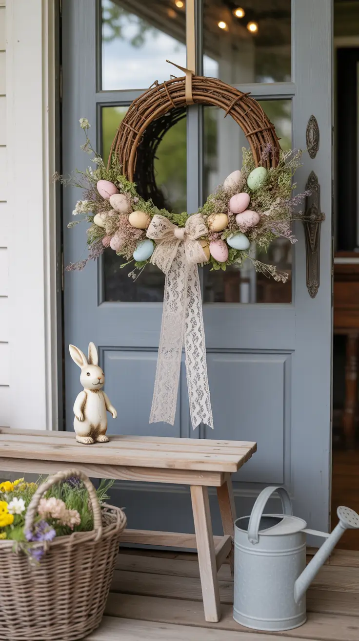 Easter Wreath Ideas 2026: DIY, Rustic, Bunny & Elegant Front Door Designs