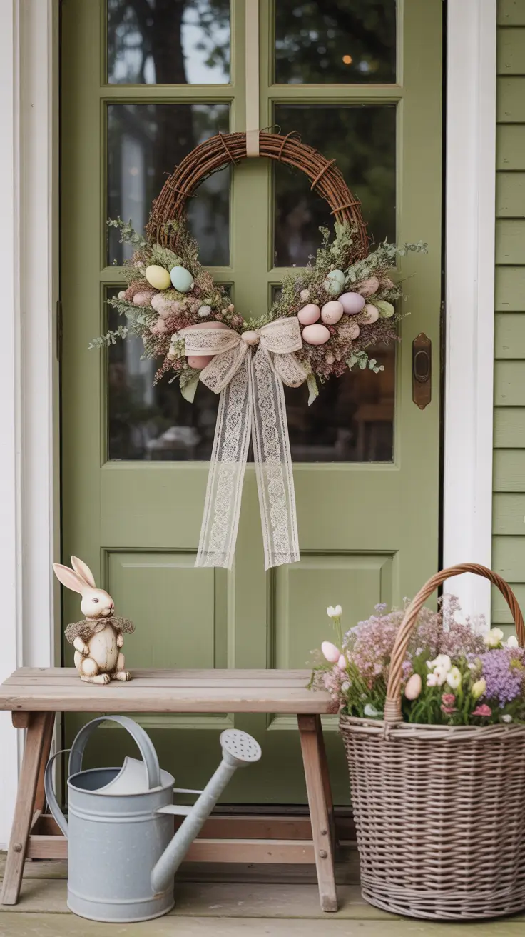 Easter Wreath Ideas 2026: DIY, Rustic, Bunny & Elegant Front Door Designs