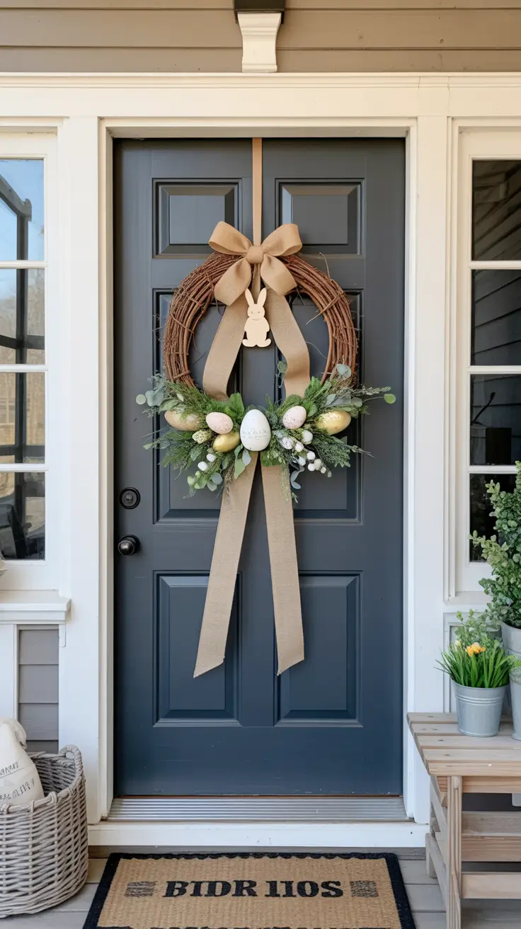 Easter Wreath Ideas 2026: DIY, Rustic, Bunny & Elegant Front Door Designs