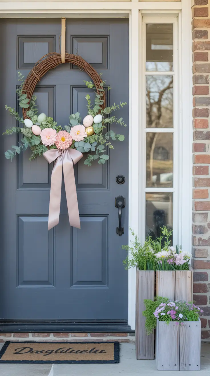 Easter Wreath Ideas 2026: DIY, Rustic, Bunny & Elegant Front Door Designs