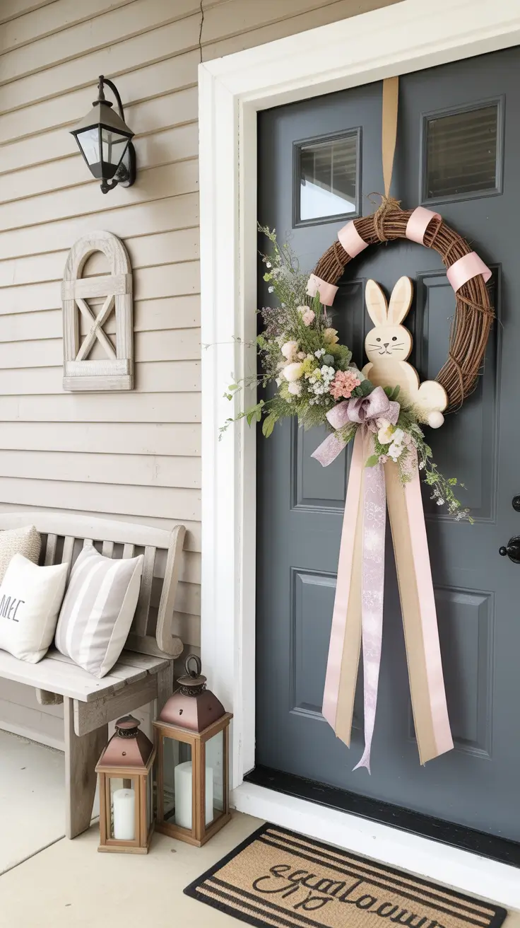 Easter Wreath Ideas 2026: DIY, Rustic, Bunny & Elegant Front Door Designs