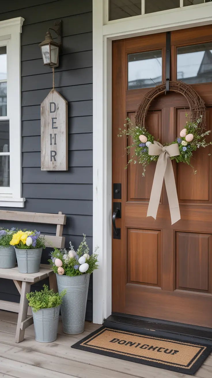 Easter Wreath Ideas 2026: DIY, Rustic, Bunny & Elegant Front Door Designs
