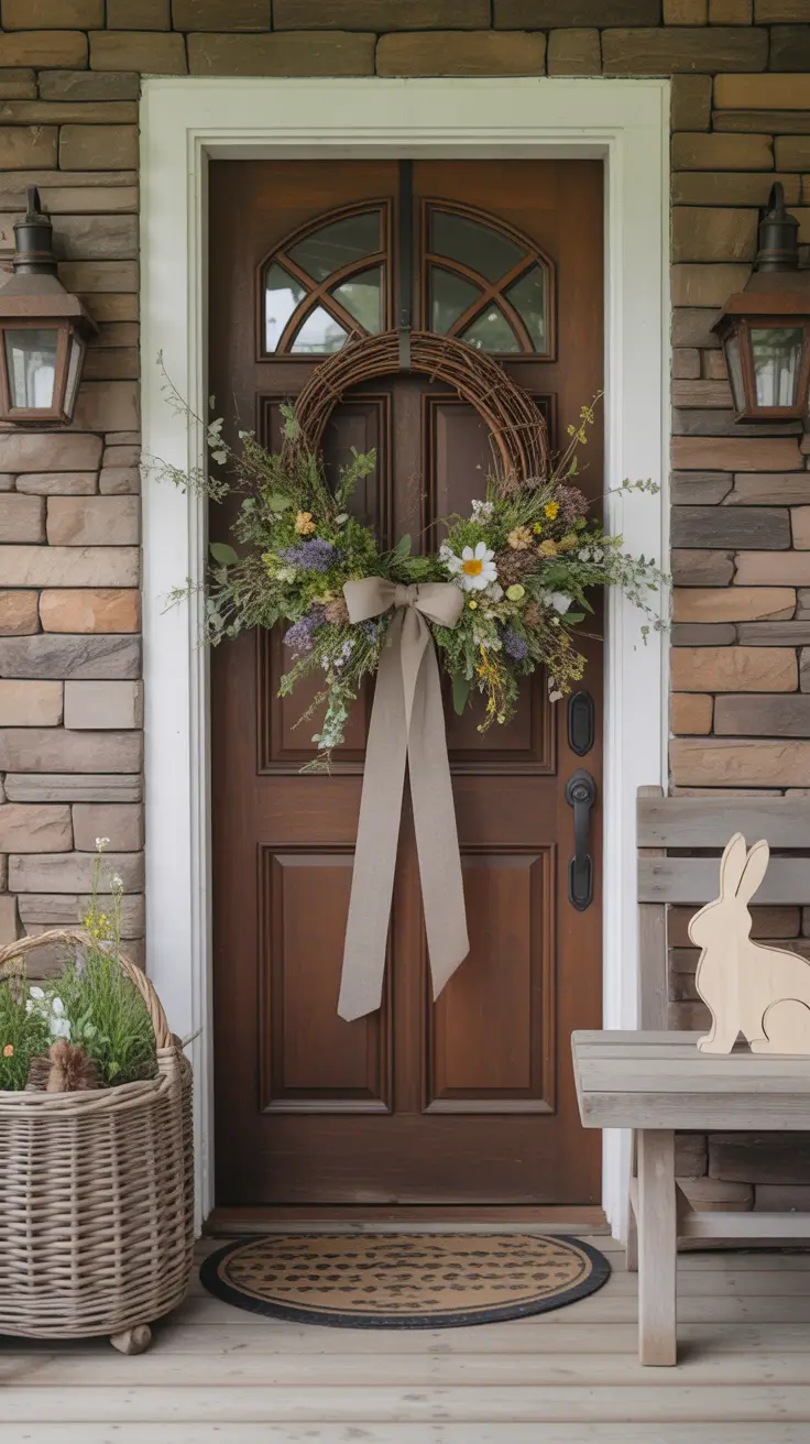Easter Wreath Ideas 2026: DIY, Rustic, Bunny & Elegant Front Door Designs