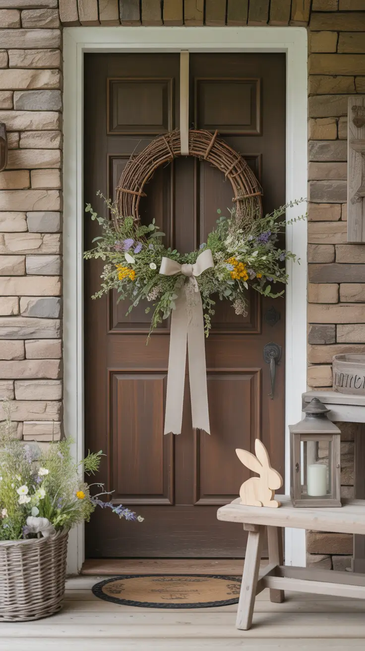 Easter Wreath Ideas 2026: DIY, Rustic, Bunny & Elegant Front Door Designs