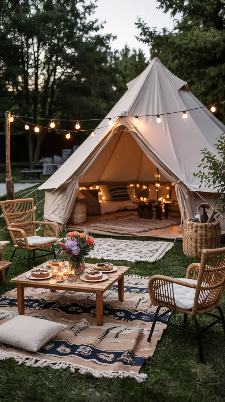 Glamping Backyard Ideas 2026: Creative DIY Setup, Party & Kids Glamping Ideas at Home