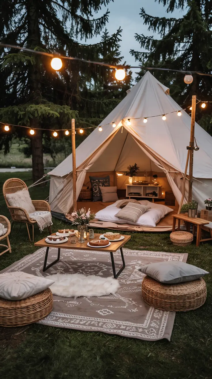 Glamping Backyard Ideas 2026: Creative DIY Setup, Party & Kids Glamping Ideas at Home