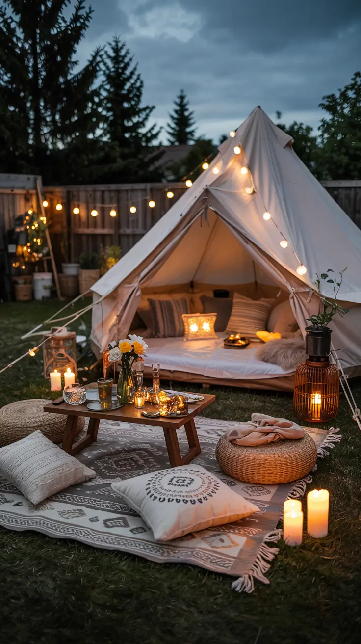 Glamping Backyard Ideas 2026: Creative DIY Setup, Party & Kids Glamping Ideas at Home