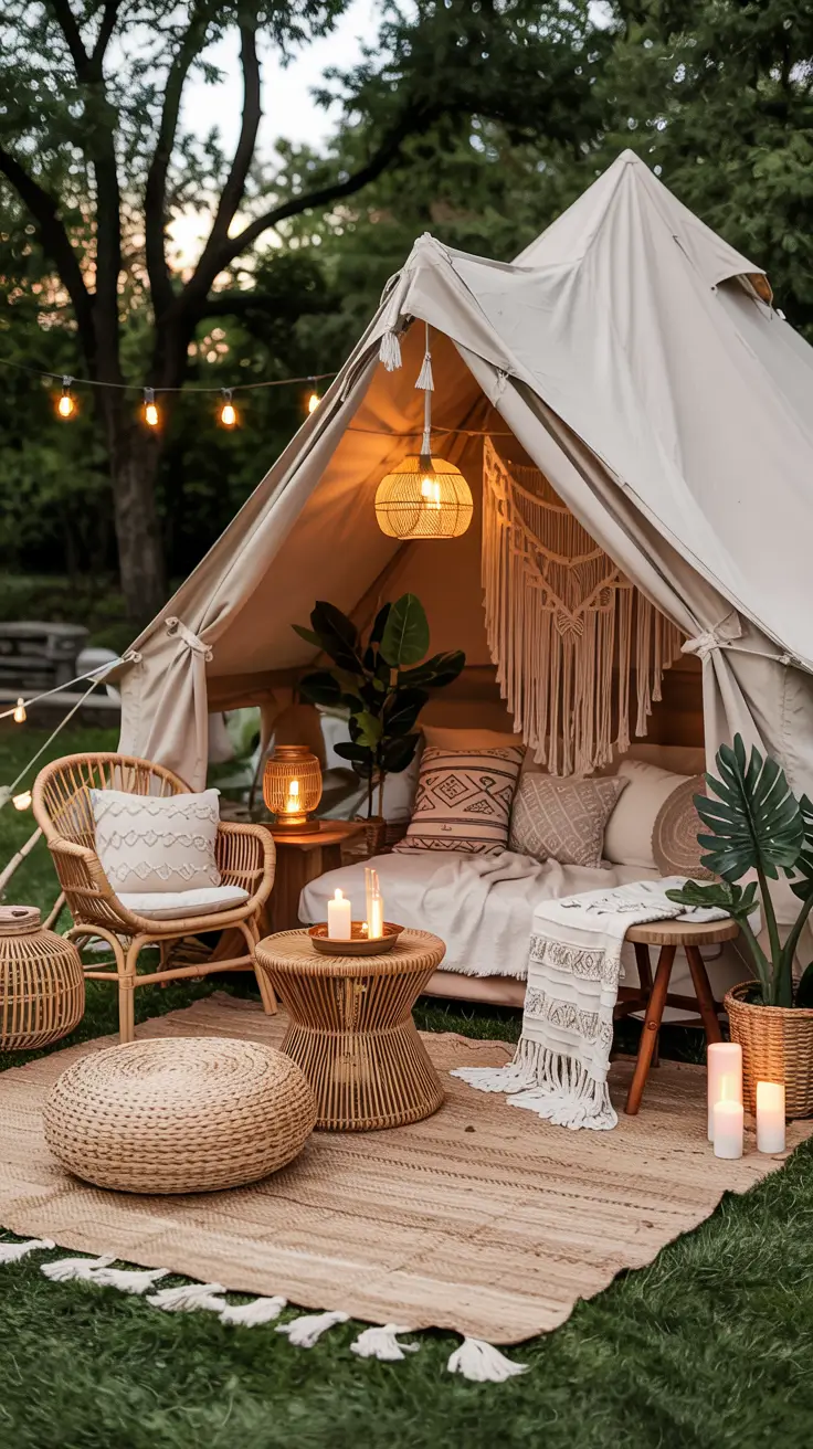 Glamping Backyard Ideas 2026: Creative DIY Setup, Party & Kids Glamping Ideas at Home