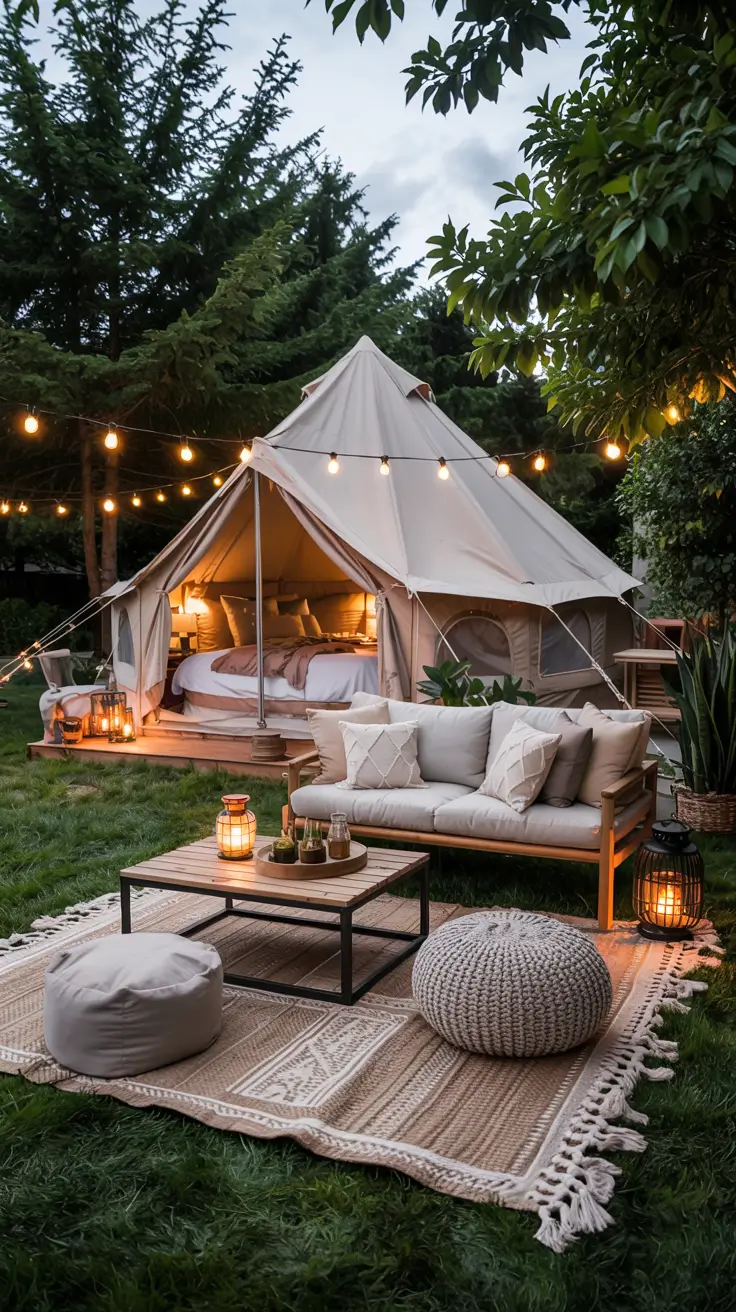 Glamping Backyard Ideas 2026: Creative DIY Setup, Party & Kids Glamping Ideas at Home