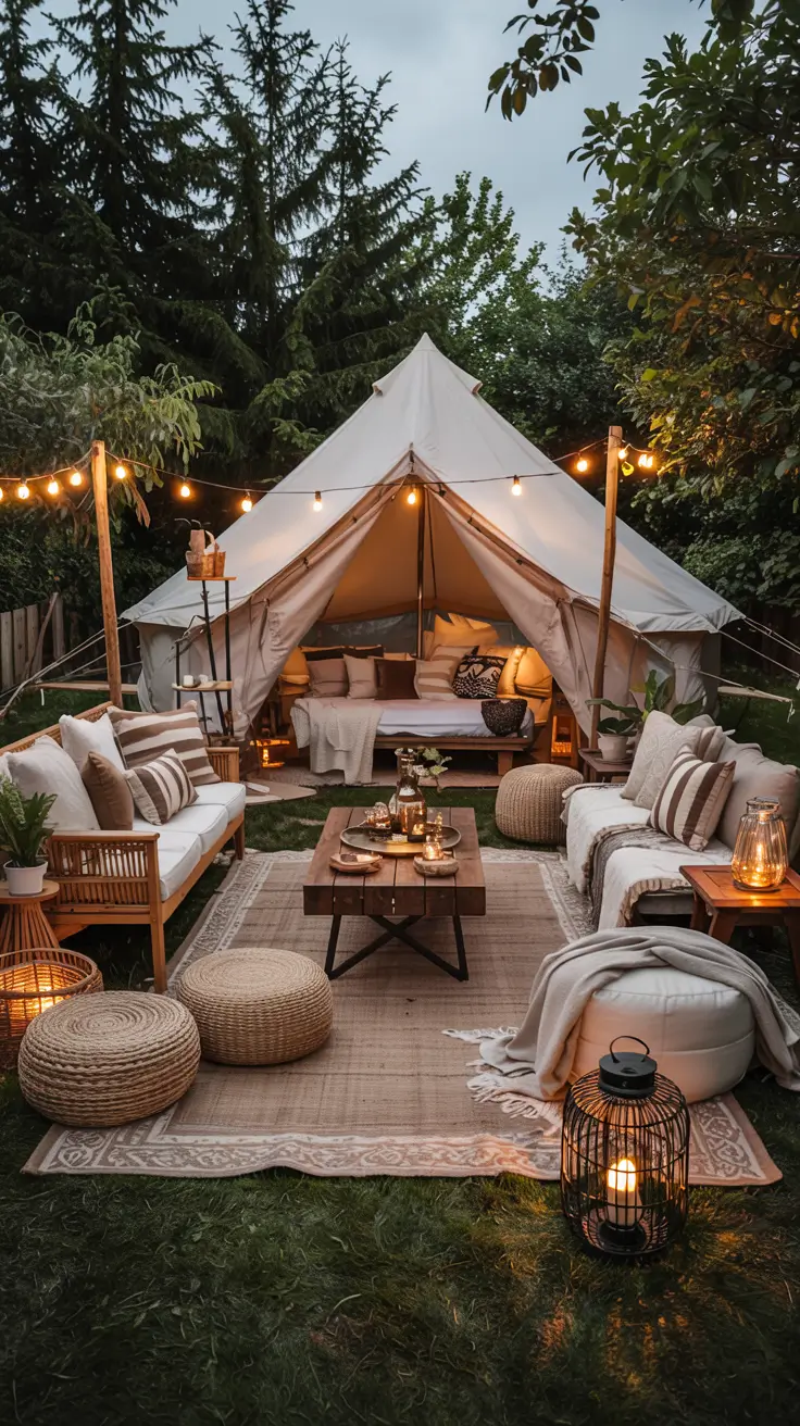Glamping Backyard Ideas 2026: Creative DIY Setup, Party & Kids Glamping Ideas at Home