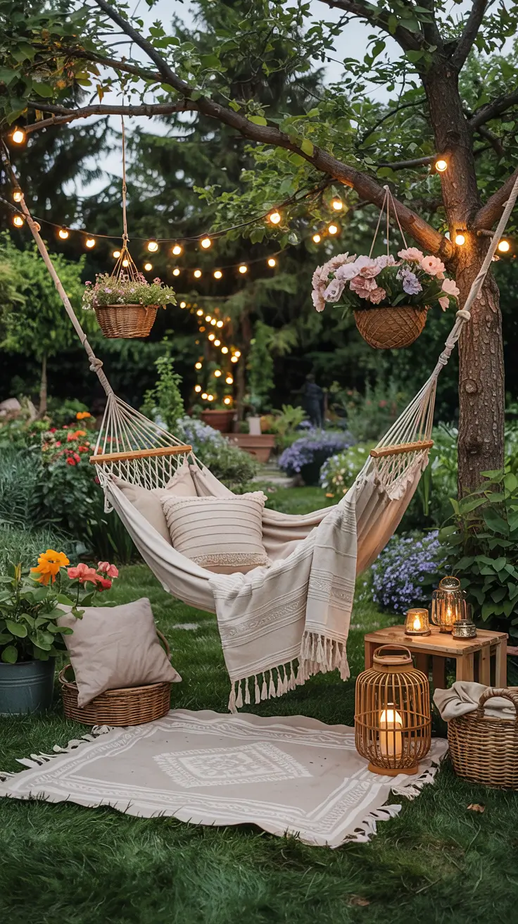 Hammock Garden Ideas 2026: Cozy Outdoor Nooks, DIY Backyard Designs & Aesthetic Relaxing Spaces