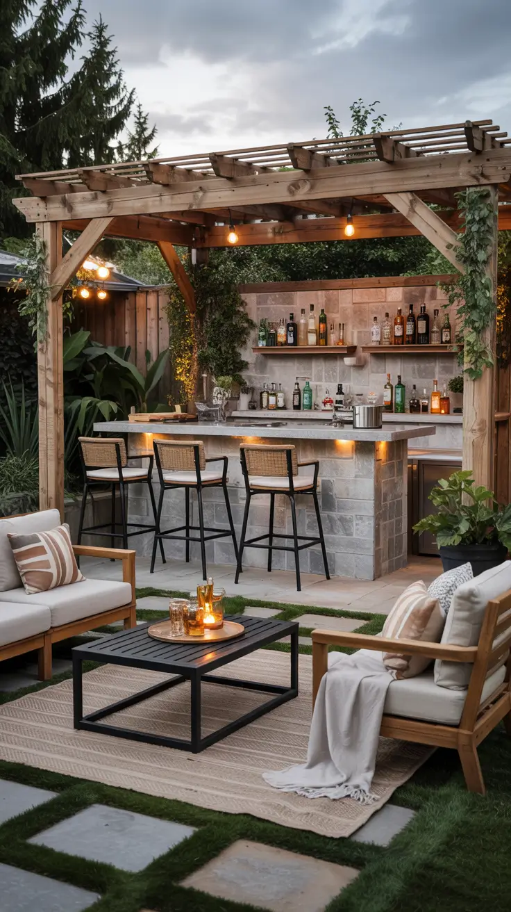Outdoor Bar Ideas 2026 - Stylish Backyard, Patio and DIY Inspirations