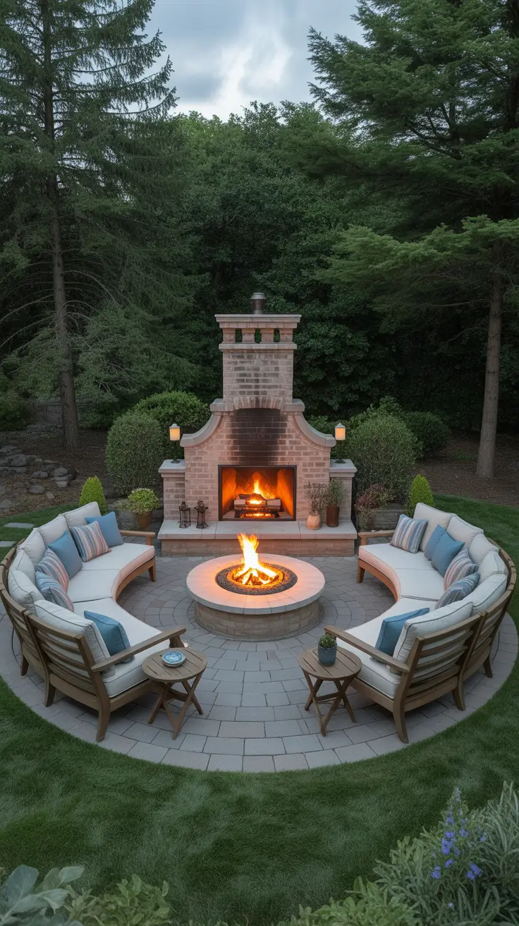 Outdoor Fireplace Ideas 2026: Cozy, Modern & Rustic Backyard Designs