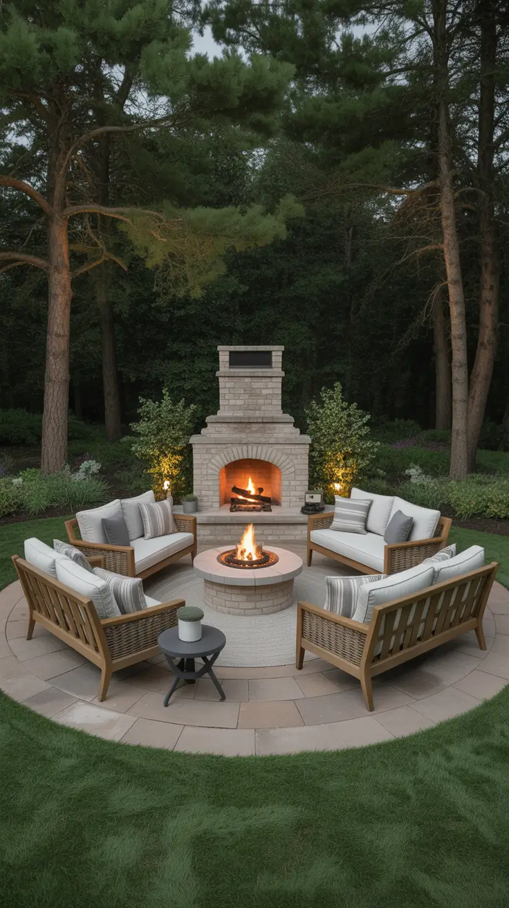 Outdoor Fireplace Ideas 2026: Cozy, Modern & Rustic Backyard Designs