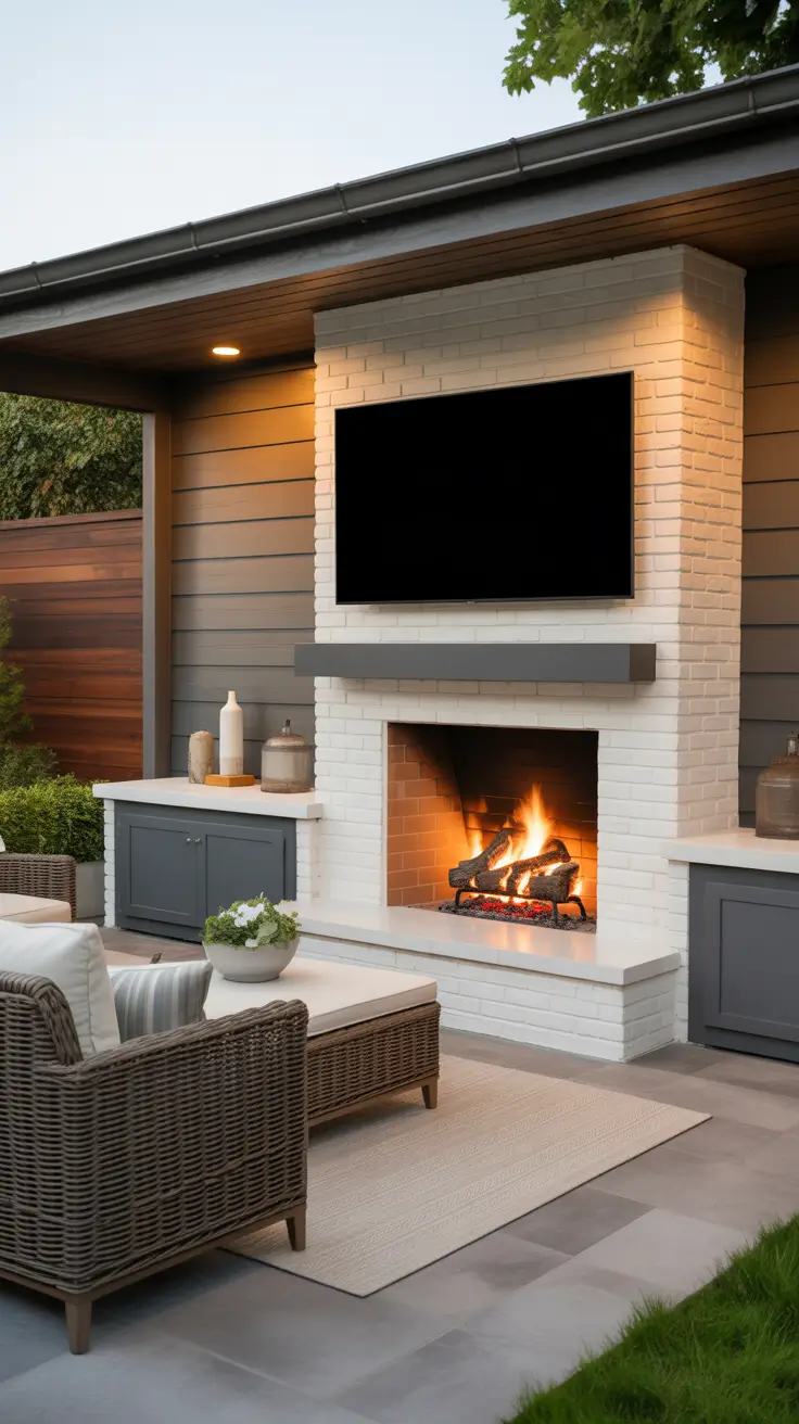 Outdoor Fireplace Ideas 2026: Cozy, Modern & Rustic Backyard Designs