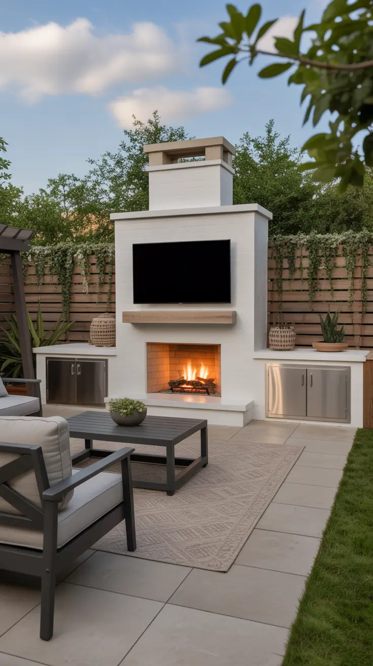 Outdoor Fireplace Ideas 2026: Cozy, Modern & Rustic Backyard Designs