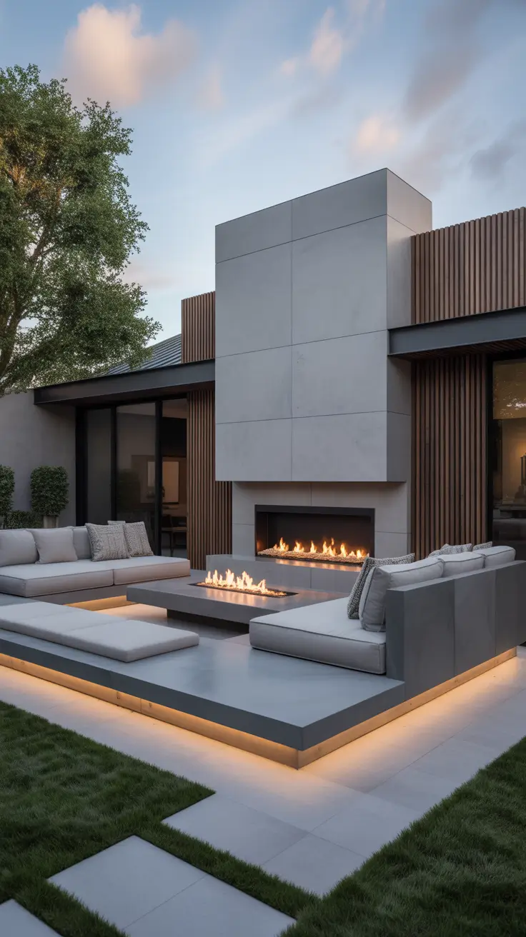 Outdoor Fireplace Ideas 2026: Cozy, Modern & Rustic Backyard Designs