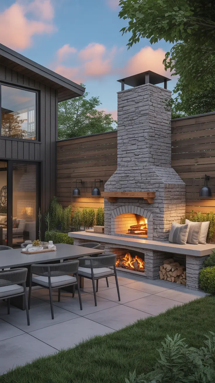 Outdoor Fireplace Ideas 2026: Cozy, Modern & Rustic Backyard Designs