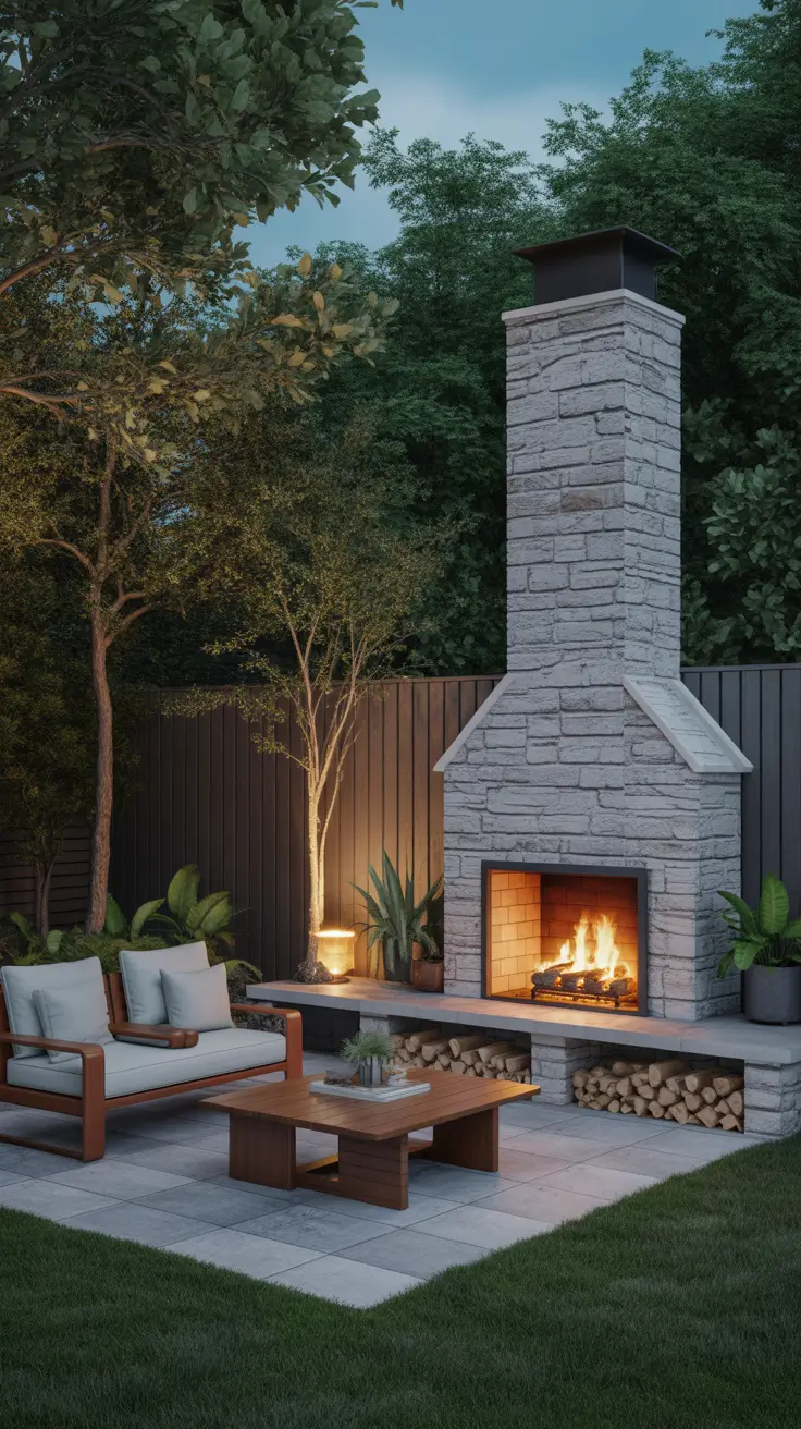 Outdoor Fireplace Ideas 2026: Cozy, Modern & Rustic Backyard Designs