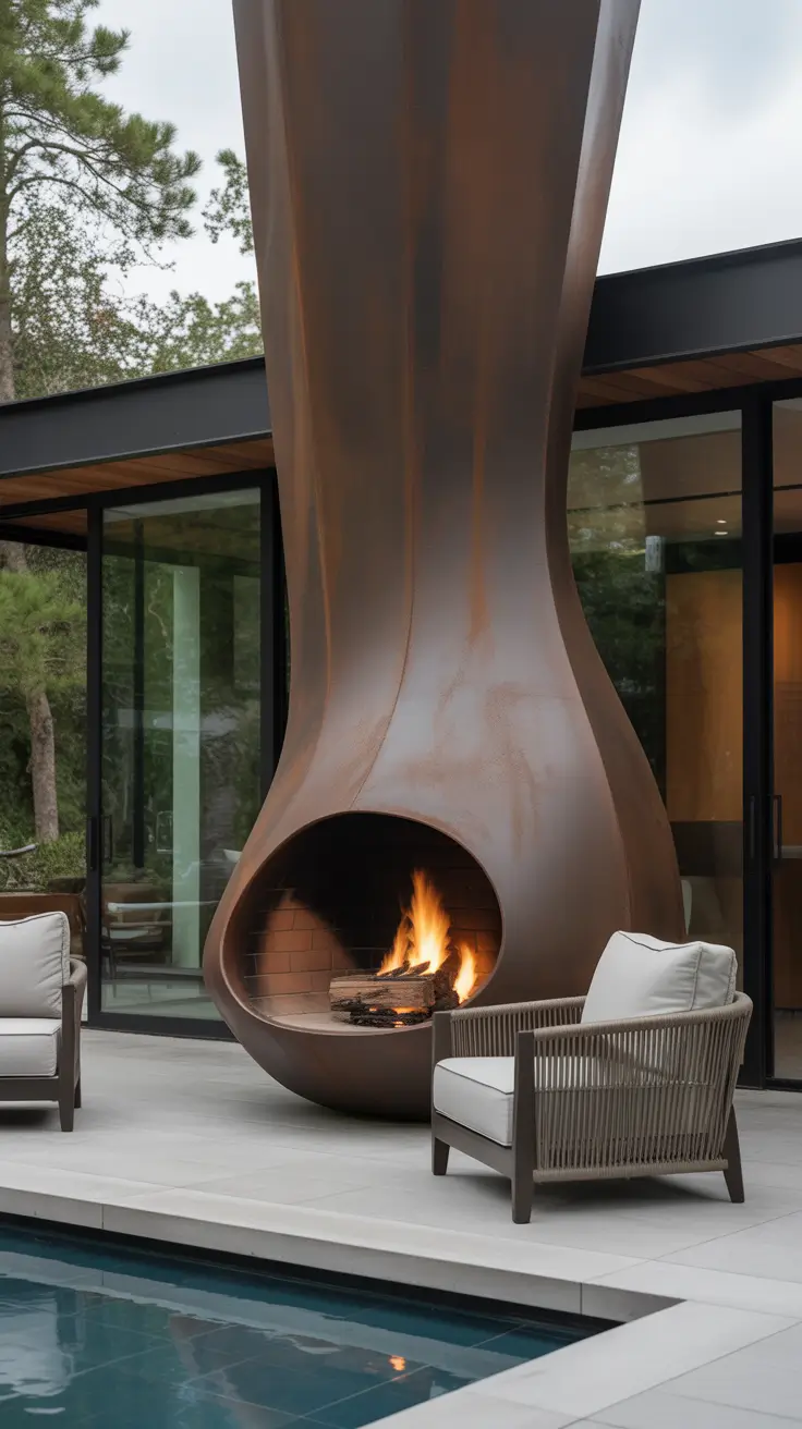 Outdoor Fireplace Ideas 2026: Cozy, Modern & Rustic Backyard Designs