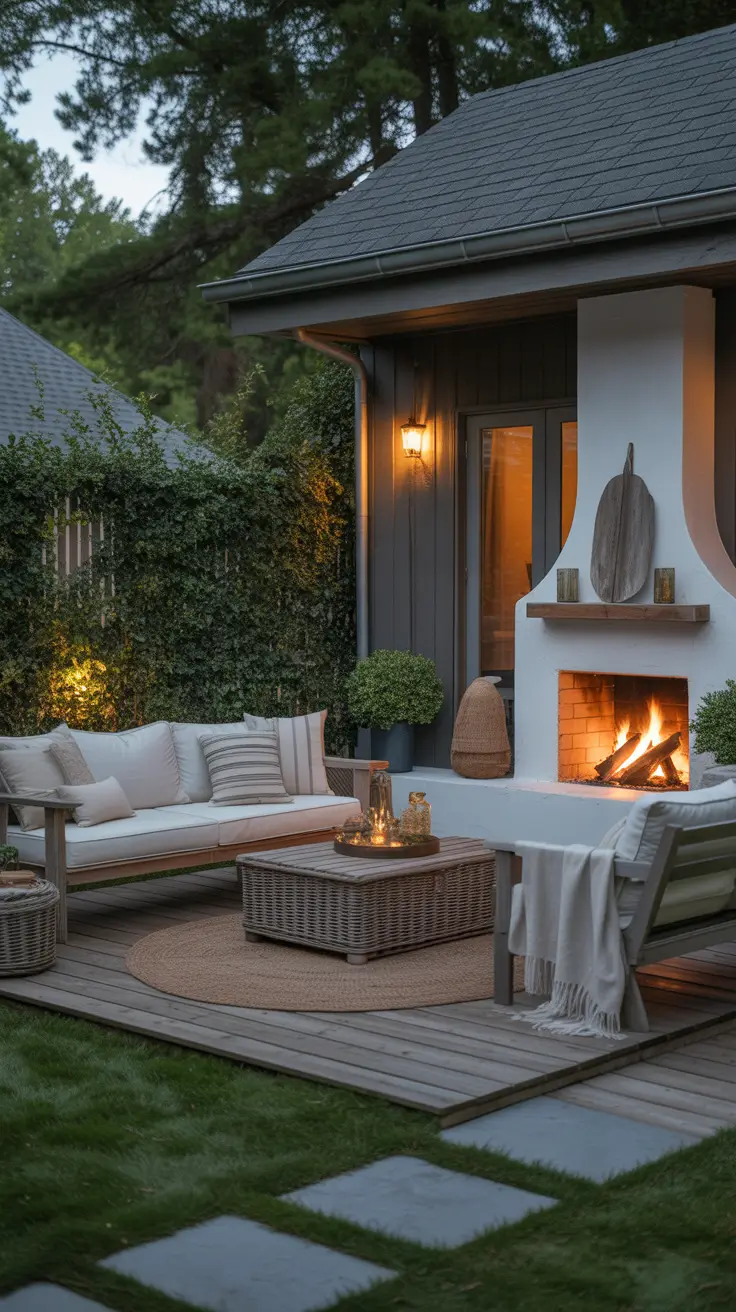 Outdoor Fireplace Ideas 2026: Cozy, Modern & Rustic Backyard Designs