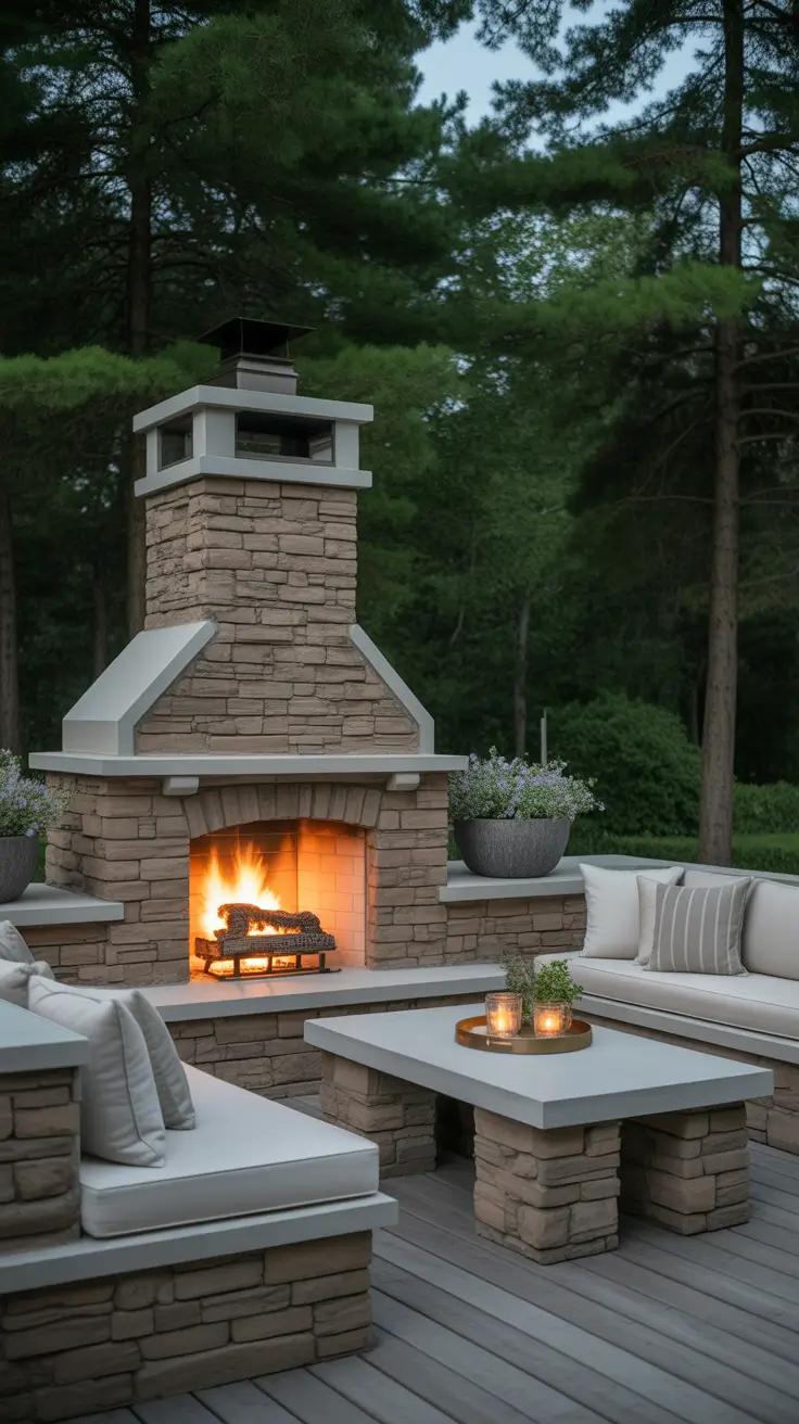 Outdoor Fireplace Ideas 2026: Cozy, Modern & Rustic Backyard Designs