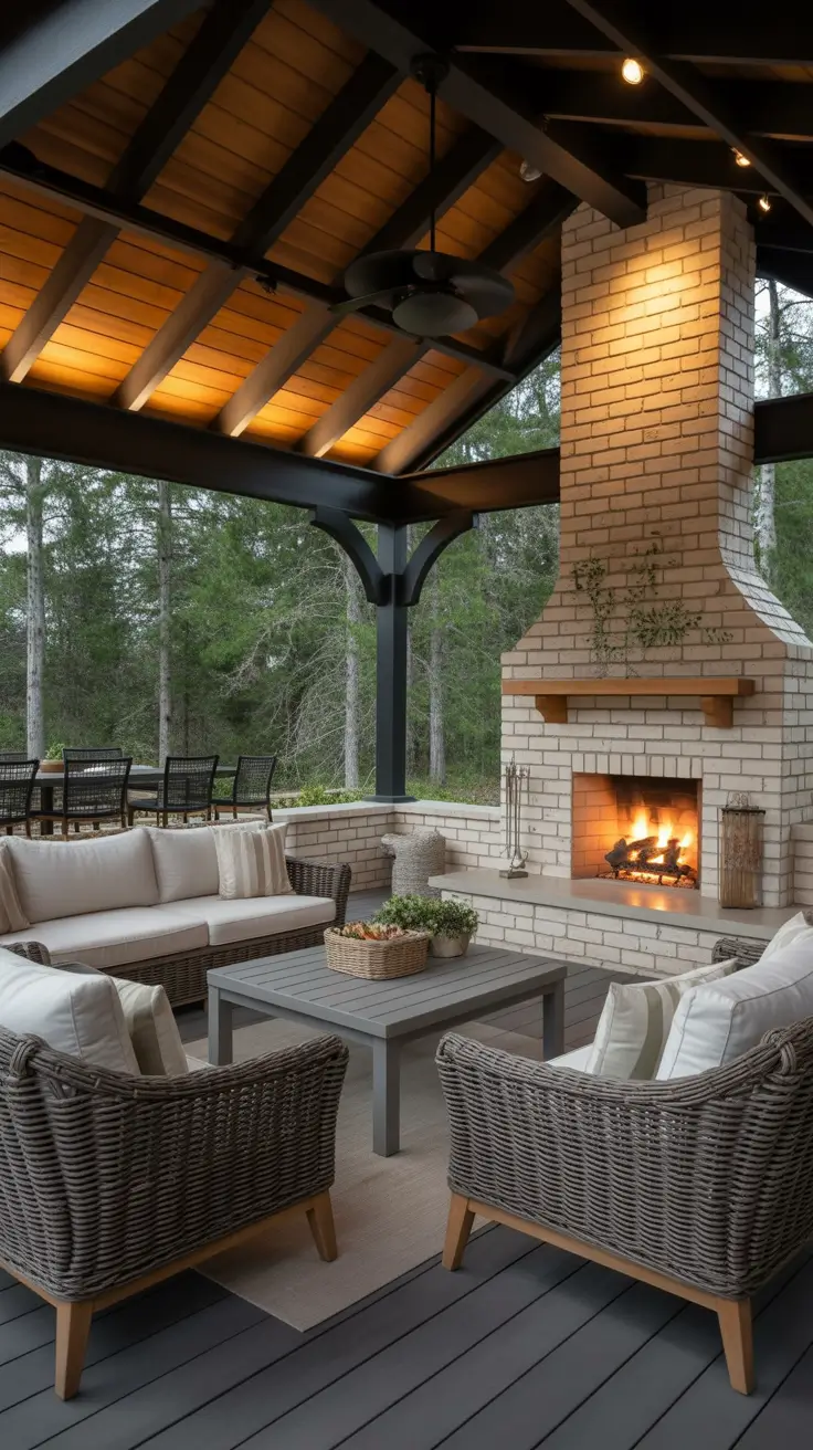 Outdoor Fireplace Ideas 2026: Cozy, Modern & Rustic Backyard Designs