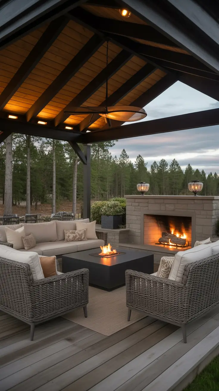 Outdoor Fireplace Ideas 2026: Cozy, Modern & Rustic Backyard Designs