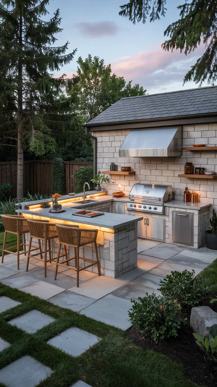 Outdoor Kitchen Ideas 2026: Modern, Rustic & Budget-Friendly Backyard Designs
